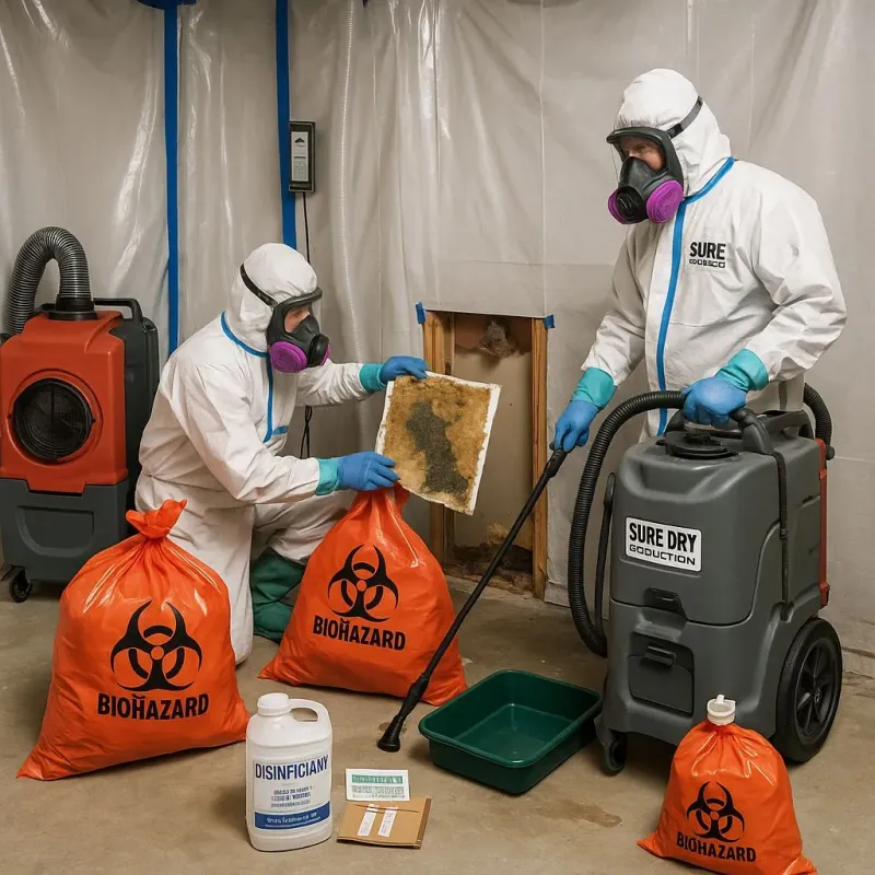 Contaminated Water Handling Protocols process in Cutler, FL