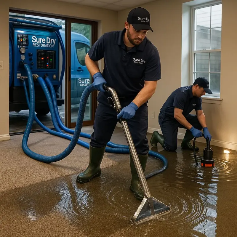 Water Extraction and Removal process in Cutler, FL